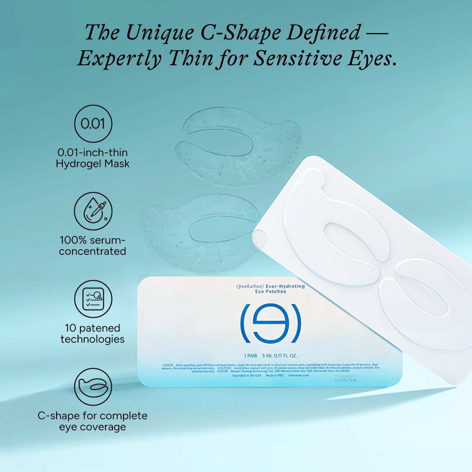 (peekaboo) Ever-Hydrating Eye Patches