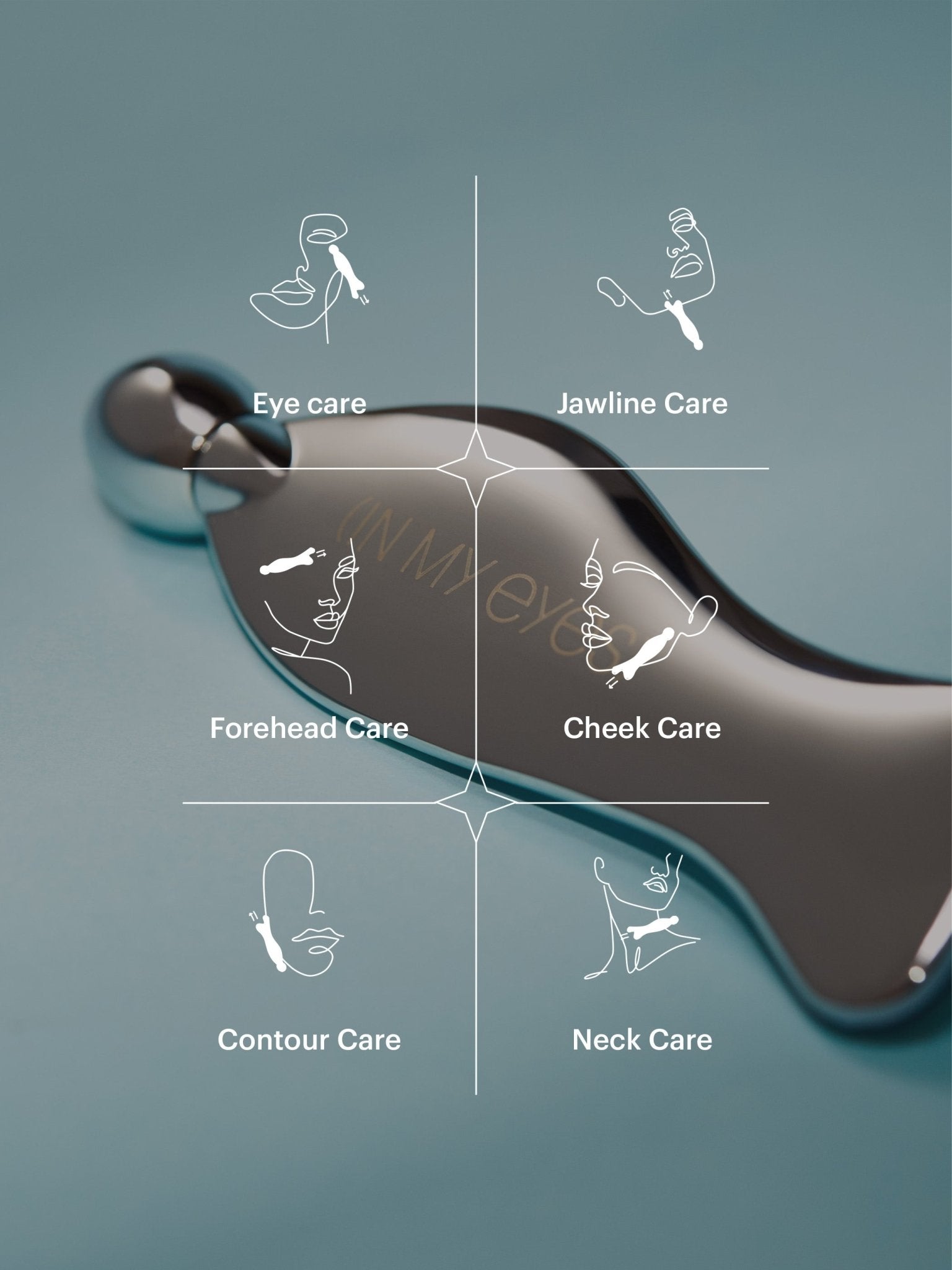 (ocean eyes) Eye Care + Massage Set - IN MY EYES